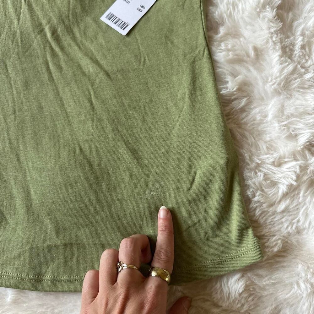 Bdg Women's Green Tank - Picture 4 of 5